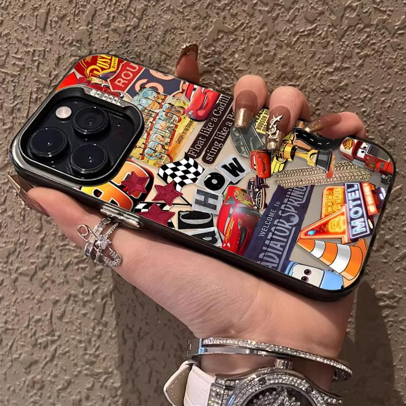 Чехол для телефона Lightning McQueen 95 Cars для iPhone 17 16e 16 15 14 13 12 11 mini Pro Max X XR Air Plus Противоударный Матовый Задний Чехол