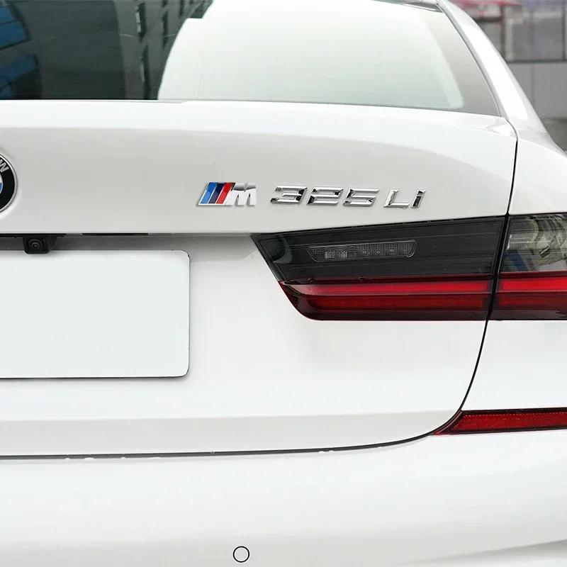 Автомобильный 3D значок-логотип на задний багажник, наклейки для автомобиля BMW F10 F20 F30 E90 F80 F87 X1 X2 X3 X4 X5m X6m M2 M3 M4 M5 M6 Автоаксессуары