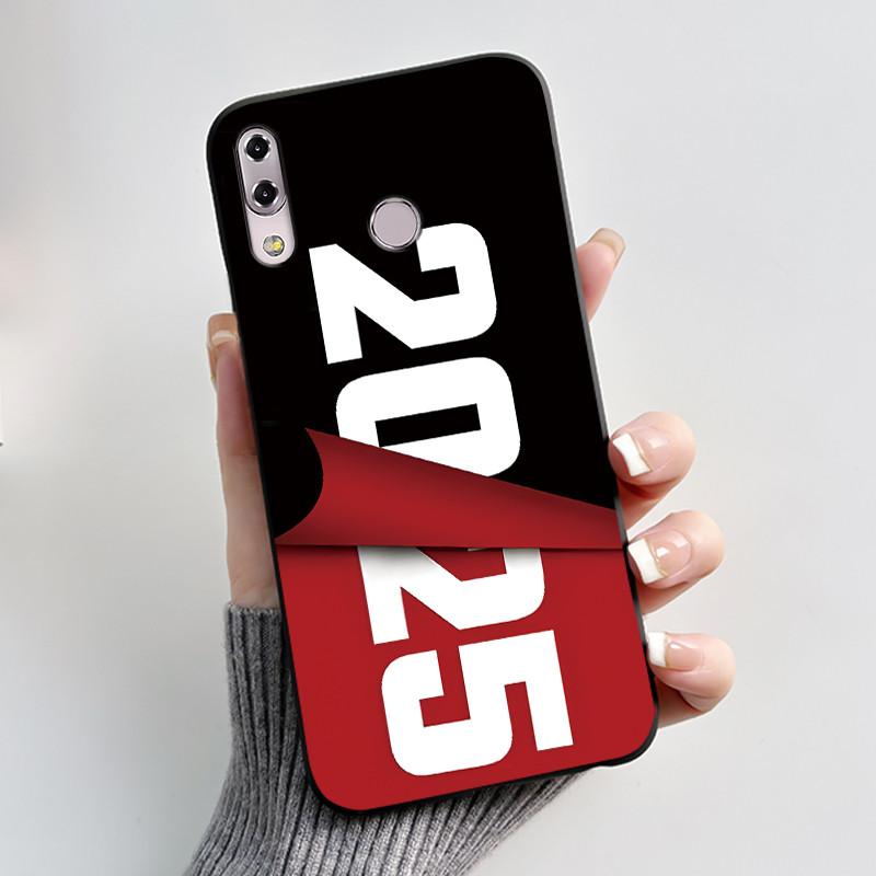For ASUS Zenfone 5 ZE620KL ZF620KL X00QD 5z ZS620KL Z01RD Case Luxury Cute Love Rabbit Funny Black Soft TPU Silicone Back Cover