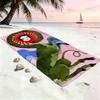 L-lIAM art A-aLVY Towel Large Quick-Drying Microfiber soft Beach Towel for Travel Fitness Sauna Bathing Camping