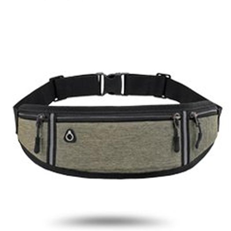 Дышащая поясная сумка для бега, спортивная поясная сумка, чехол для мобильного телефона, мужская и женская скрытая сумка, поясная сумка для тренажерного зала