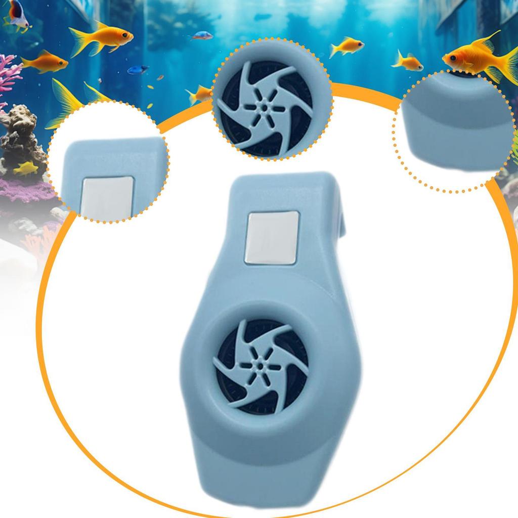 Водяной кулер-вентилятор Компактное рассеивание тепла Охлаждающий вентилятор для аквариума для пресной и морской воды