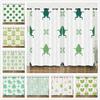 Curtain Cartoon Animal Frog 3D Digital Printing Blackout Curtain Punching