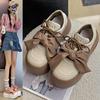 Модные 8 см НОВЫЕ Розовые туфли для спорта на платформе с удобным бантом-бабочкой Каваий Повседневные кроссовки Атлетические женские Новые туфли для скейтборда