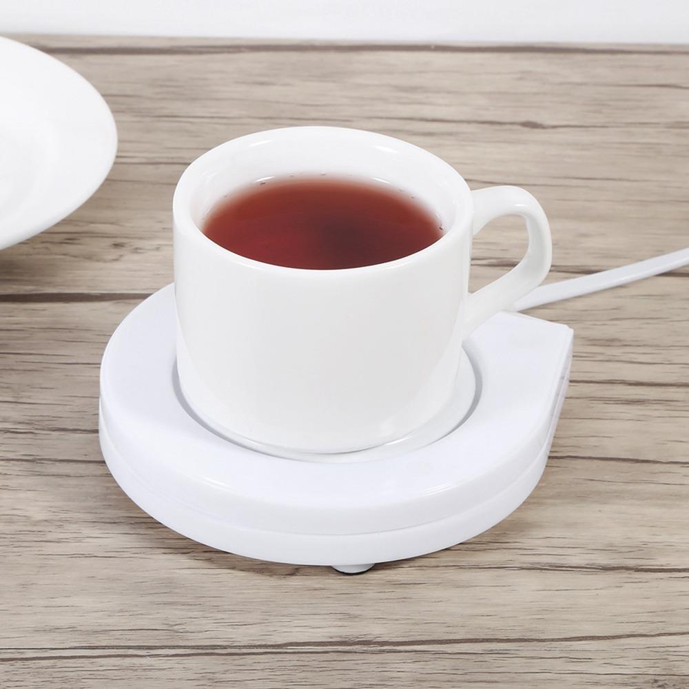 US Standard Plug Mug Warmer Uniform Heating Plate Tea Thermal Mat  Winter Drink Warmer