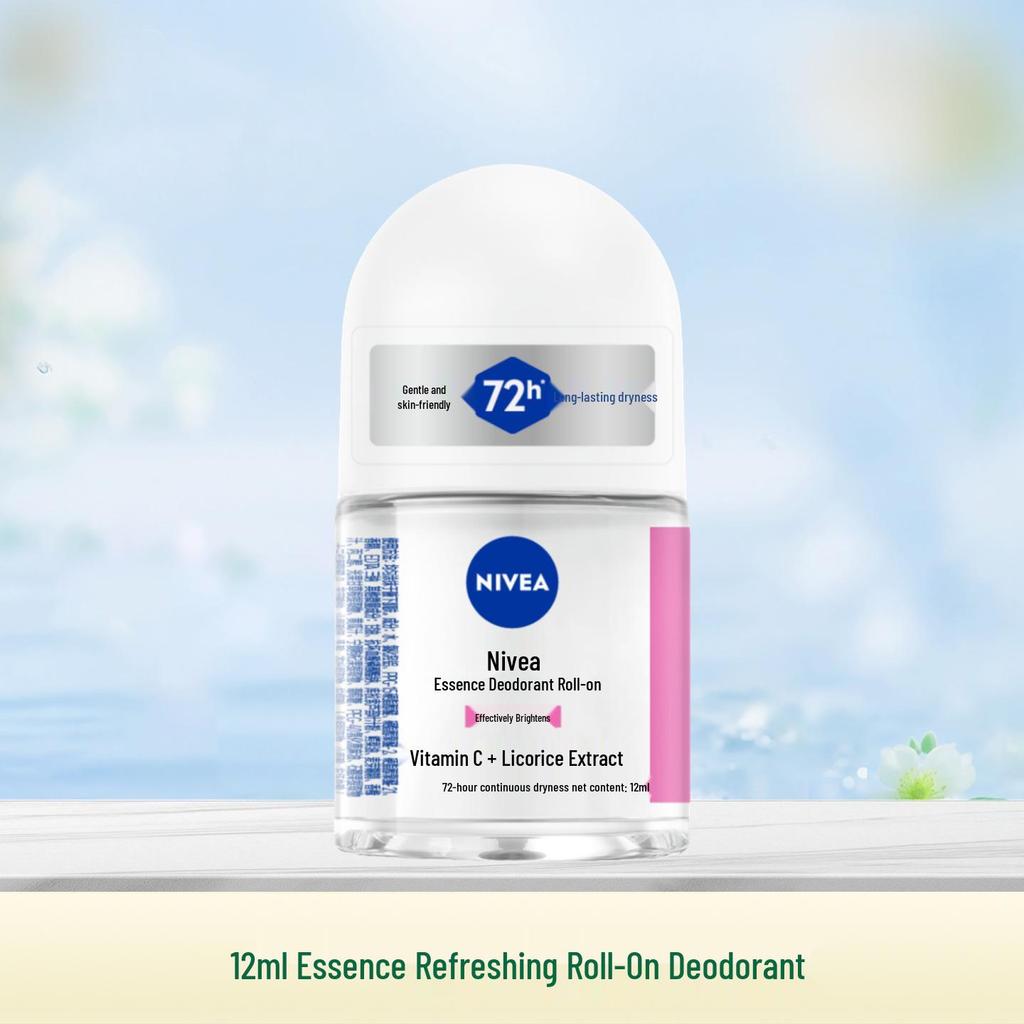 Nivea Ocean Essence Портативный антиперспирант-спрей для бережного контроля запаха подмышек, обеспечивающий сухость, с множеством вариантов эффективности.