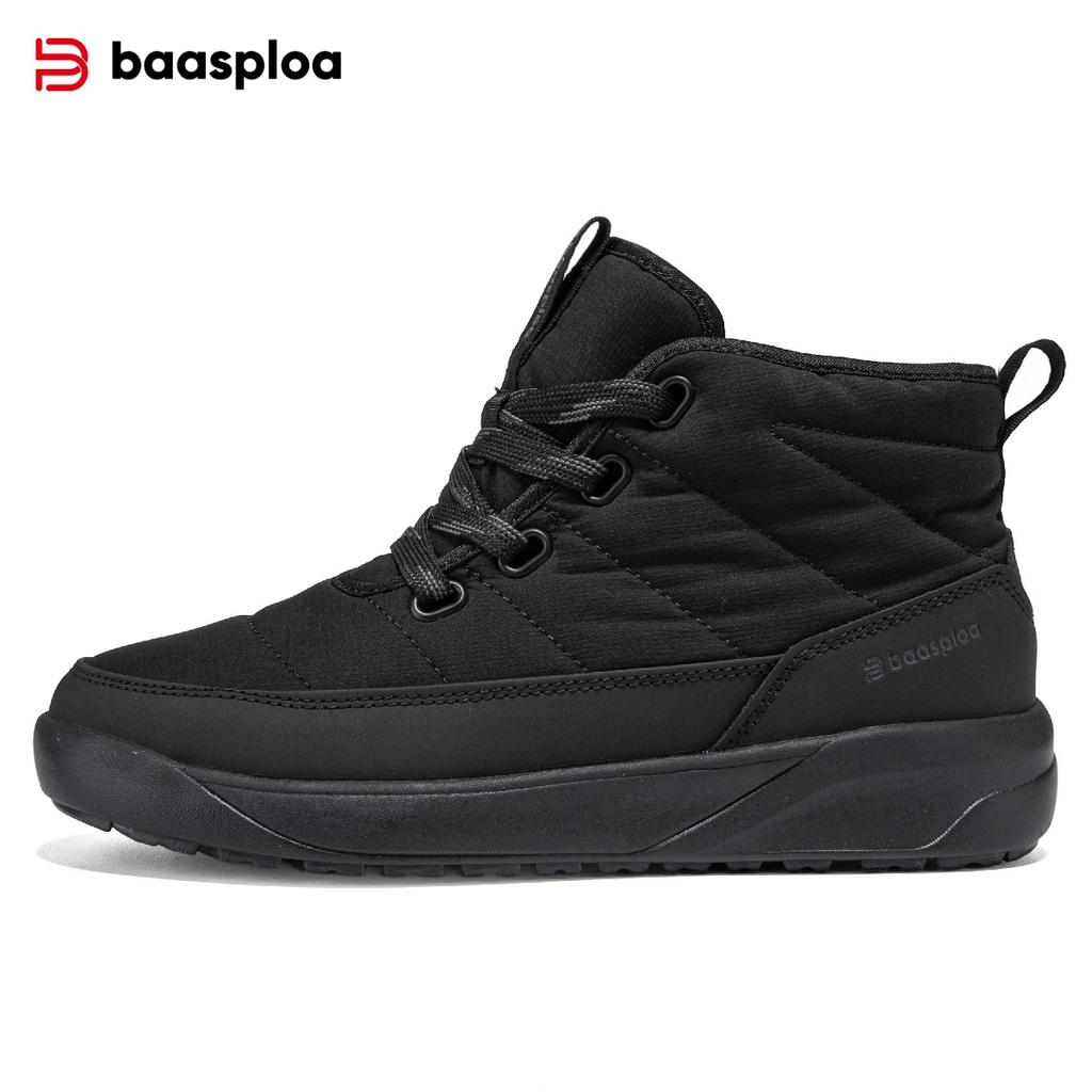 Women's Snow Boots Outdoor Waterproof Non-slip Warm Short Boots Women's Casual Hiking Shoes Cold-proof Boots Wool Lining Short Barrel Winter Boots