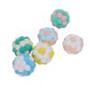 6pcs Plush Cat Toy Ball with Bell Inside Soft Safe Interactive Cat Chew Toy Ball for Kittens Kitty