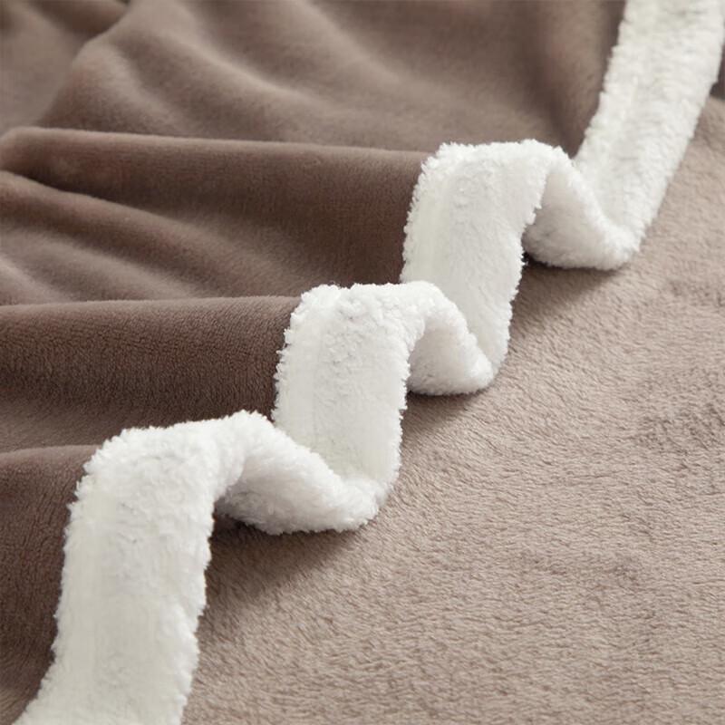 Звездный Кофе Фланелевый Бархатный Плед