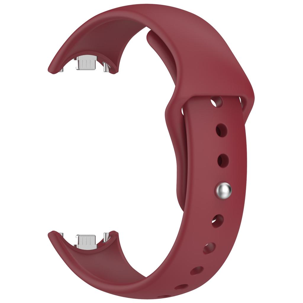 1 шт. Мягкий силиконовый ремешок для умных часов Xiaomi Mi Band 10 9 8 Браслет Замена для Mi Band10 9 8 NFC Аксессуары для браслета