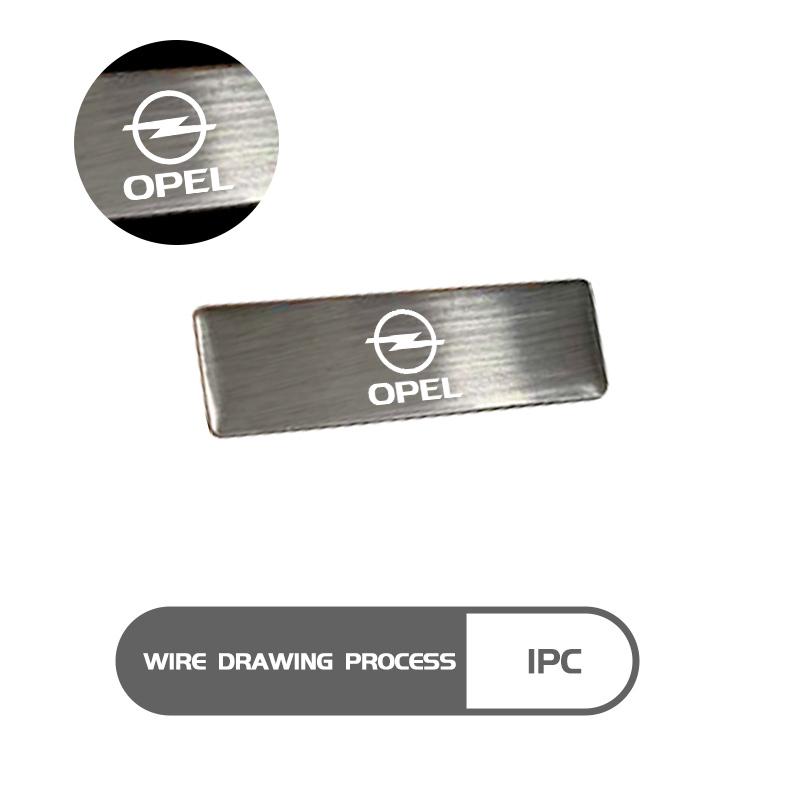 Для Opel Наклейка на багажник автомобиля Эмблема Алюминиевый сплав Внешняя наклейка Декоративные аксессуары Шильдик Astra G J F K Vectra C H Corsa