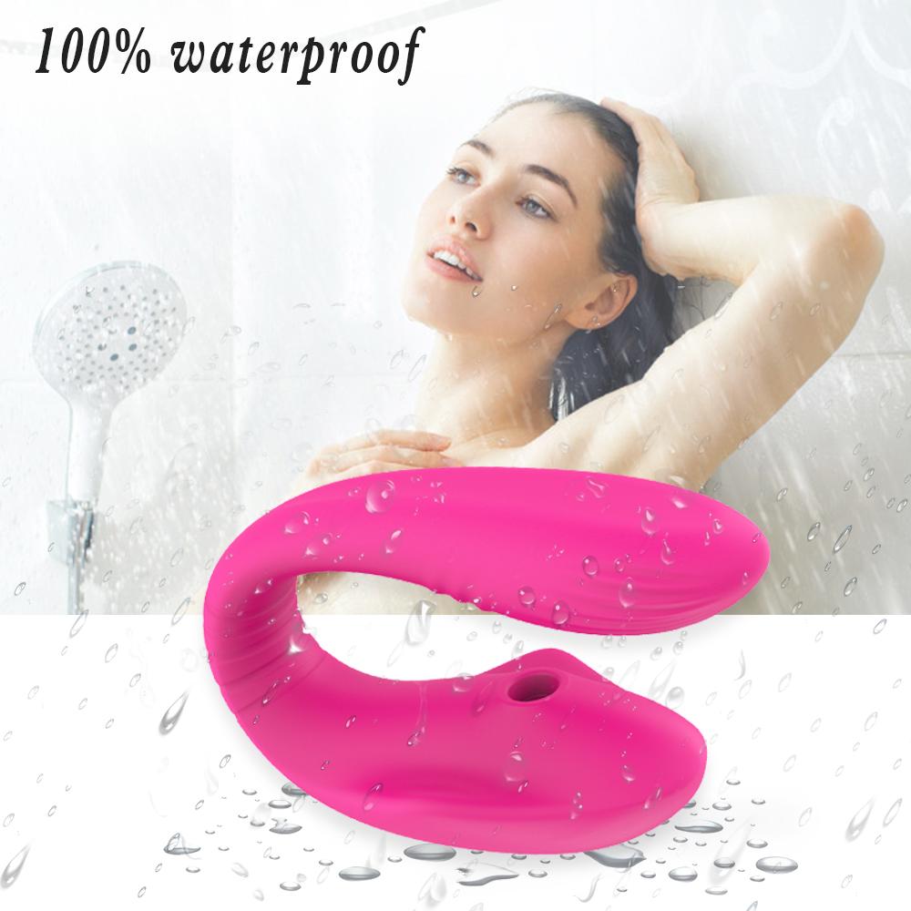 Remote Clit Vibrator Vibrating Egg Vaginal Sucker Sucking Massager Adult Sex Toys for Women