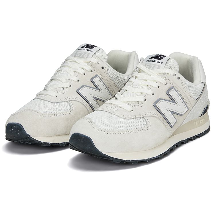 New Balance 574 Год Дракона - бежево-белые унисекс-кеды кремовые U574LS2