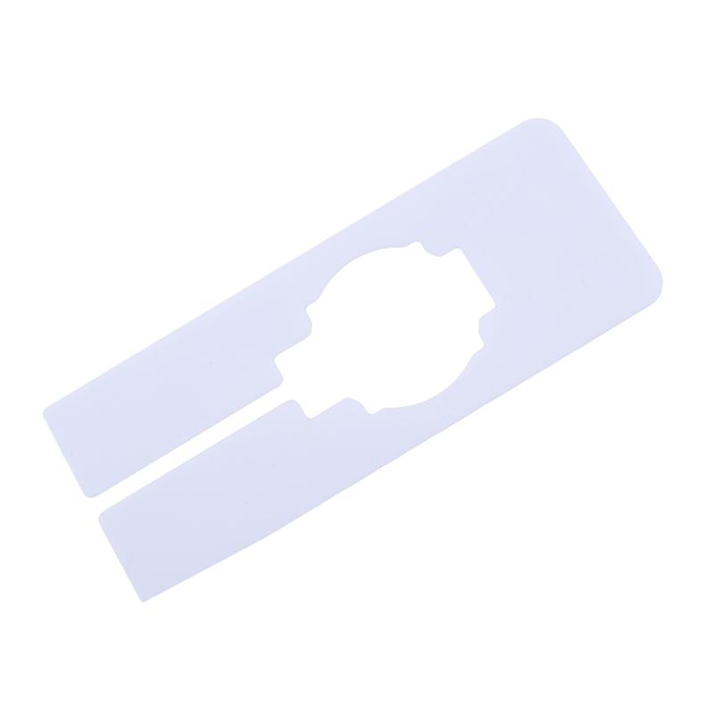 10 шт. Легкие разделители для шкафа для развешивания одежды. Практичные многоразовые прямоугольные разделители размеров одежды для вешалок.