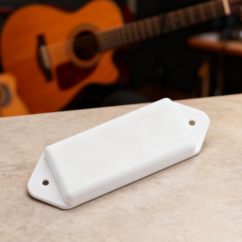 P90 Type 6 String Pickup Cover Suitable for Guitars High Durability ABS Simple Assembly Dust and Humidity Protection