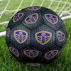 Leeds Crest Design Printed Size 5 Soccer Balls, High-Quality, Anti-Slip, Protective Football, A Unique Gift , Birthdays, Christmas Gifts