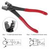 Collar Hose Clip Clamp Pliers Car Hose Oil Hose Crimping Plier Vise R Type Car Repair Hand Tool Auto Repairing Water Pipe Clamp