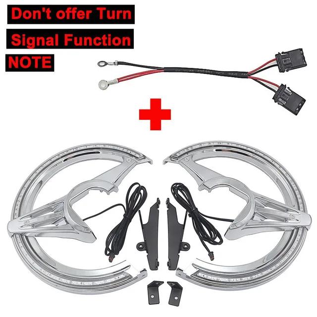 New 2018 2019 2020 For Honda GL1800 Goldwing GL 1800 Motorcycle Accessories Light Brake Disc Rotors Covers LED Cornering Lamp