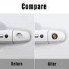 AABKW1 4PCS Car Door Lock Eye Stickers Protect Against Dirt Stickers For Porsche 911 Cayenne Carrera-GT 928 Panamera Boxster Macan 918