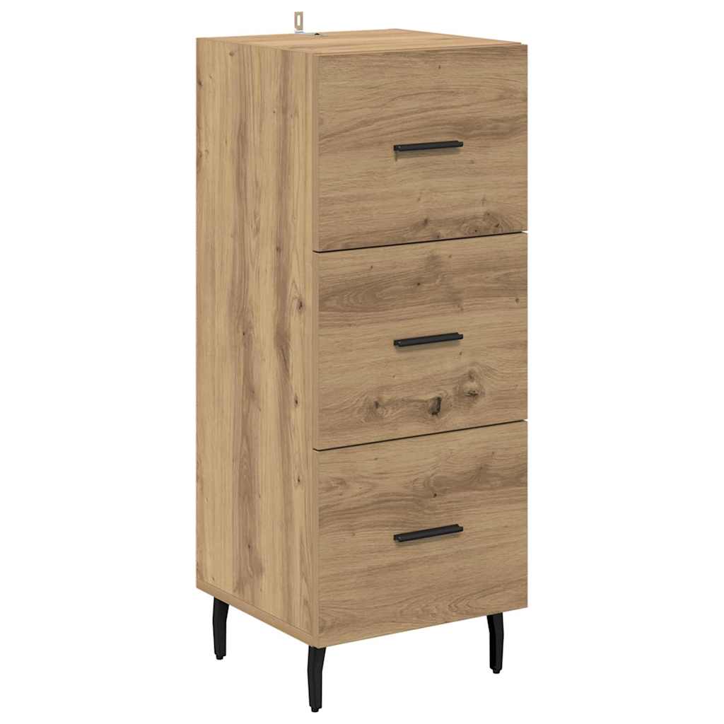 Highboard Artisan Oak 34.5 x 34 x 180 cm Particleboard