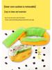 Hot Dog Shaped Pet Bed: Super Soft, Warm, and Universal for Cats and Small Dogs