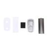 1Pc Non-Punch Door Stopper Automatic Floor Floor DoorStop Furniture Fittings Black Grey Stopper For Door Windproof