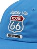 Кепка с 6 панелями Poteulipailjeu Route 66 (Каролина Блю)
