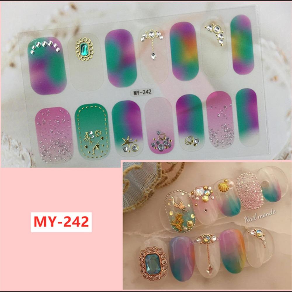 Трехмерная водонепроницаемая самоклеящаяся пленка для гель-лака, не требующая запекания, полная наклейка, европейская и американская сексуальная пленка для ногтей, бумага для ногтей