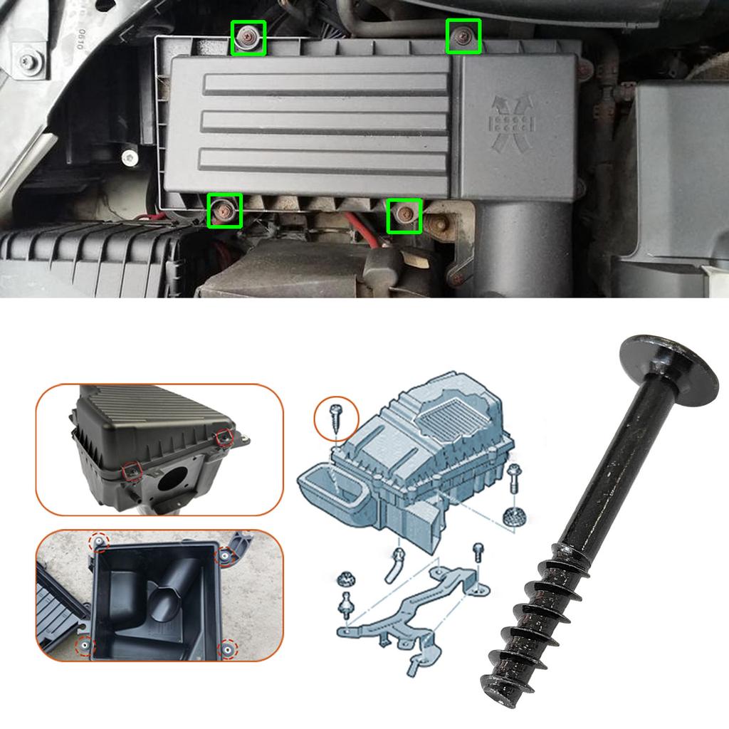 20x For SEAT Arona Ateca Ibiza Leon Mii Alhambra Toledo Air Filter Cleaner Intake Box Housing Lid Retaining Screws WHT002087