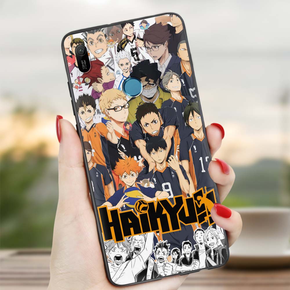 Мягкий чехол Haikyuu Hinata Attacks Love Volleyball Anime для Huawei P30 Pro P40 Lite EP Smart Z Y7 Y6 2019, чехол для телефона, сумка для мобильного телефона