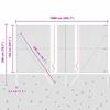 Ground Fix Welded Wire Fence 10 x 1.5 m (W x H)