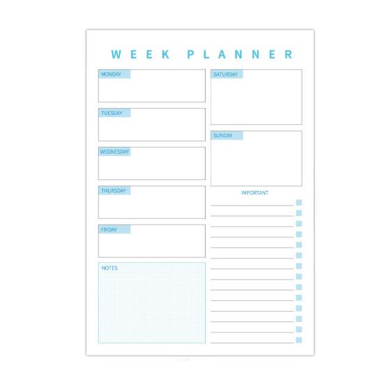 Планировщик питания Блокнот Планировщик сбалансированной диеты Список покупок План еженедельных приемов пищи Effortless Double