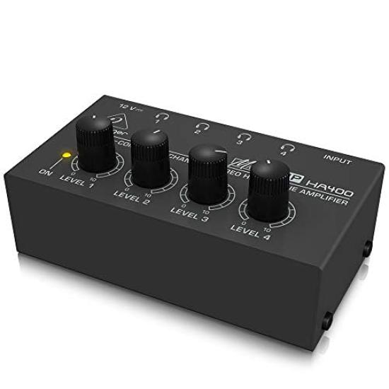 Behringer Behringer Headphone Amplifier 4 Channel Independent Level Adjustable HA400