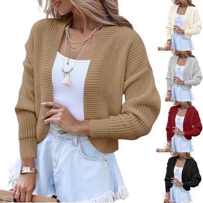 Женское однотонное модное пальто с длинным рукавом