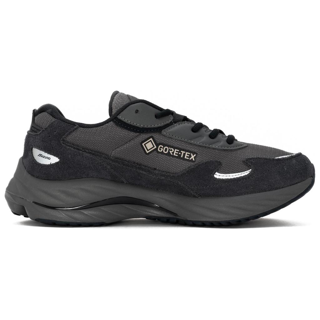 Mizuno Кроссовки унисекс Wave Rider Beta GORE-TEX Quiet Shade Vulcan Серый Серебристый D1GA245202