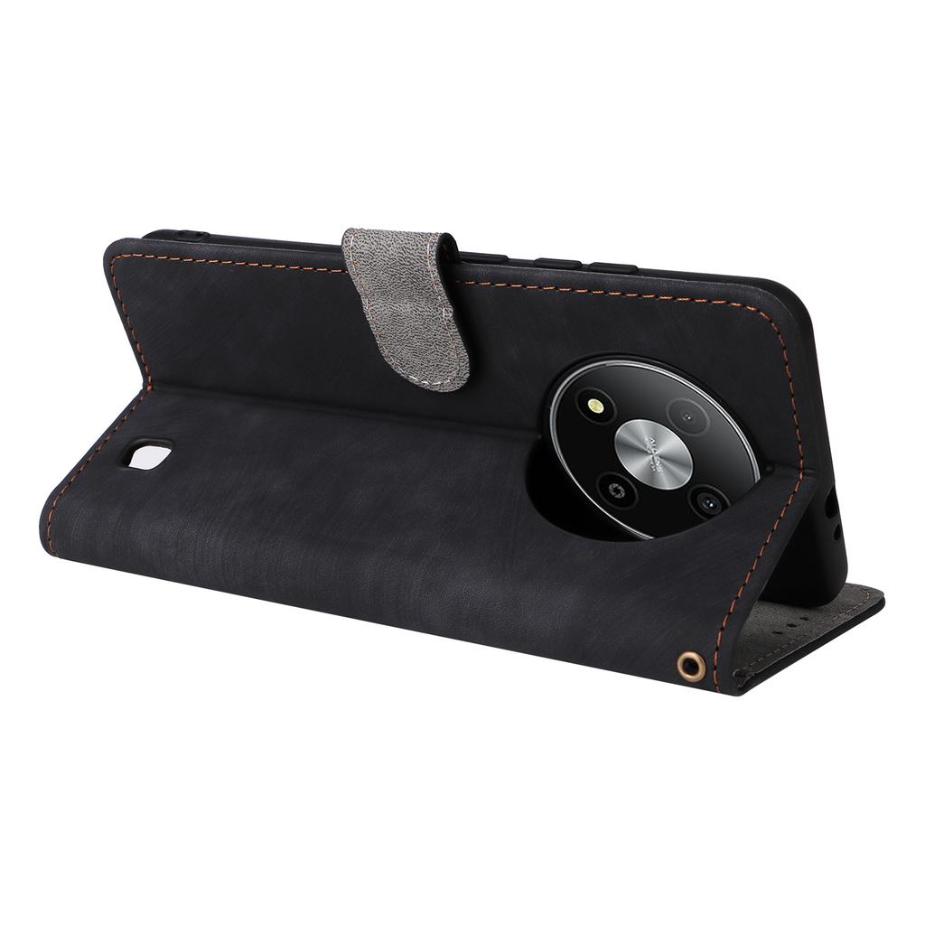 Для ZTE Blade A73 Pro 5G/A73 5G/Optus X Pro 5G Чехол с блокировкой RFID, слотами для карт, чехол для телефона с ремешком на руку