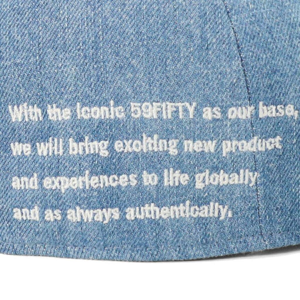 New Era Кепка 59FIFTY CLASSICNE Стирка Джинса 7 1/2 5950 CLASSIC NE ВЫШИВКА СЗАДИ ДЖИНСОВАЯ 14388870 NER36C5965