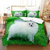 Cute Dog Bedding Set Single Twin Full Queen King Size Bed Set Aldult Kid Bedroom Duvetcover Sets 3D Print Anime Bed Sheet Set