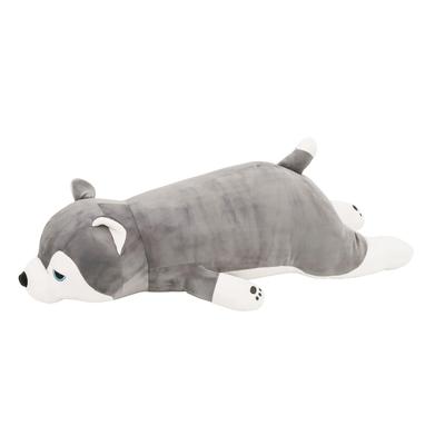 Подушка для тела Ribuhaato Premium Nemunemu Animals Husky Dog Mint L Size (Общая длина приблизительно. 67см) Мягкая жевательная подушка в виде животного в подарок 48768-72