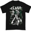 Футболка группы The Clash Черная Унисекс Футболка Все Размеры Унисекс Футболка