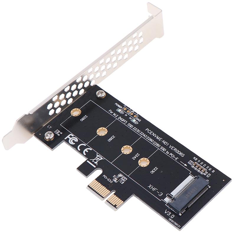 Pcie To M2 Adapter Pci Express 3.0 X1 To Nvme Ssd Adapter Support 2230 2242 2260