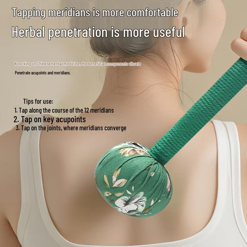 Mugwort Acupressure Massage Hammer