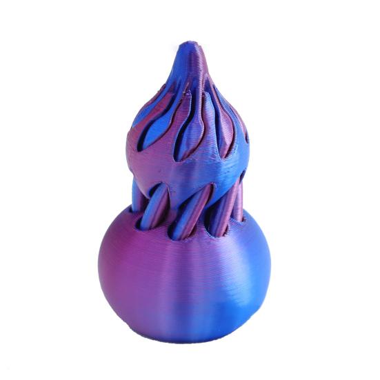 3D-печатная спиральная тыква-игрушка, невозможная сквозная спиральная тыква-конус, фигурка для снятия стресса, тревожности, мини-тыква, игрушка-фиджет, украшение для рабочего стола