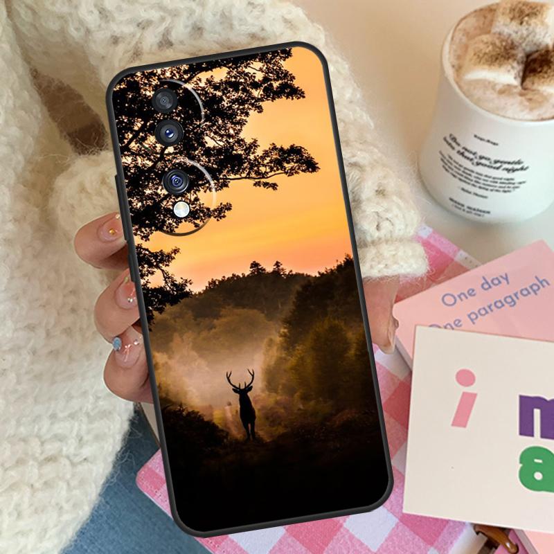 ПОТРЯСАЮЩИЙ ОЛЕНЬ Животное Для Honor Magic 8 Pro 6 5 7 Lite Чехол Для Honor 50 70 90 200 400 X8b X9a X9b X9c X9d Win RT