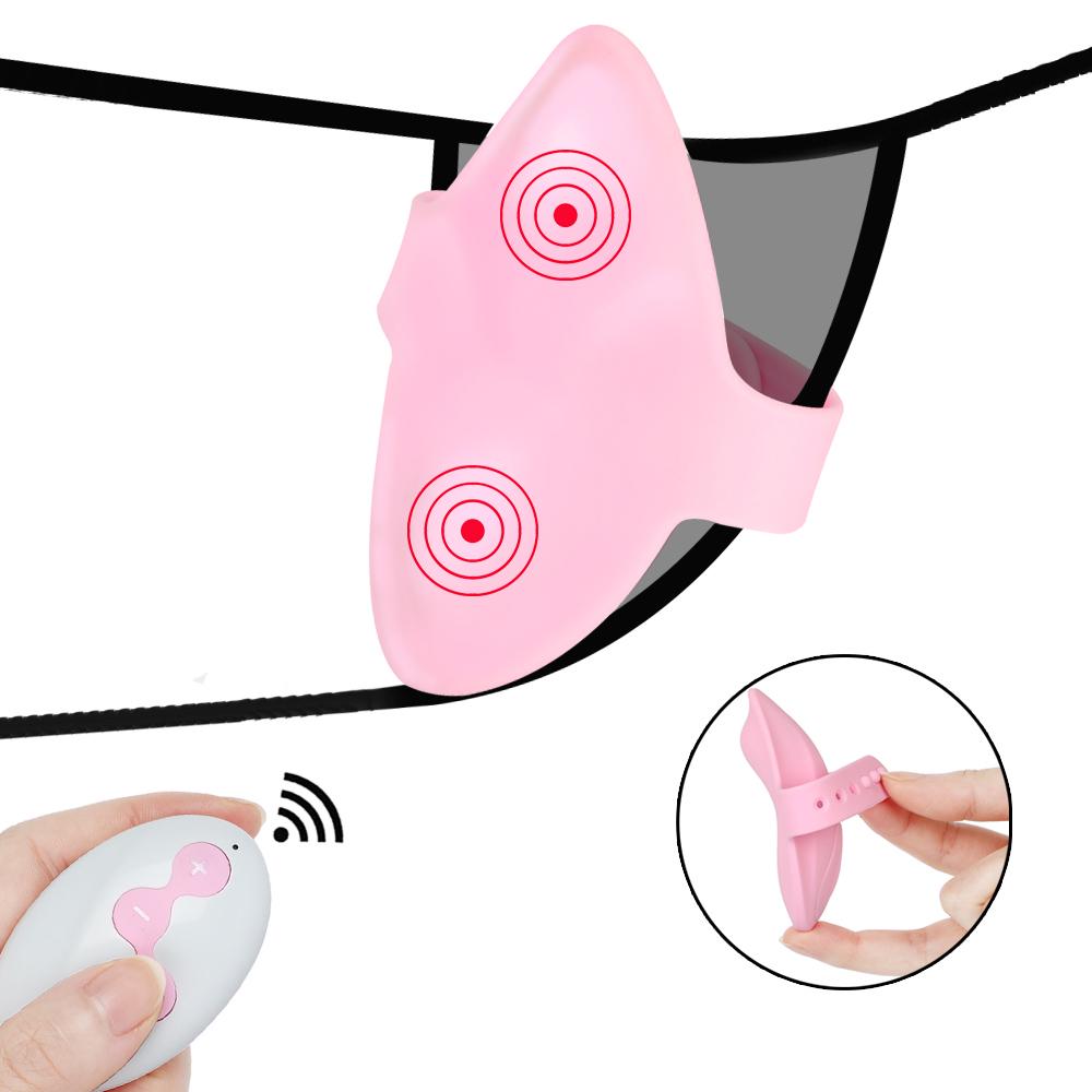 Регулируемые пряжки трусики клиторальный вибратор бабочка влагалище стимулятор клитора массажер секс-игрушки