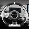 Чехол из замши на руль автомобиля для BYD Dolphin Mini 2024 2025 2026 Автостайлинг Автоаксессуары