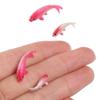 Mini Fish Tank Ornament Soft Fish Miniature DIY Goldfishes Models  Miniature Scene