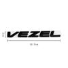MPC4 Metal 3D Car Sticker Body Side Badge Styling for Honda Vezel Logo 2023 2019 2021 2020 Auto Rear Trunk Emblem Decals Accessories