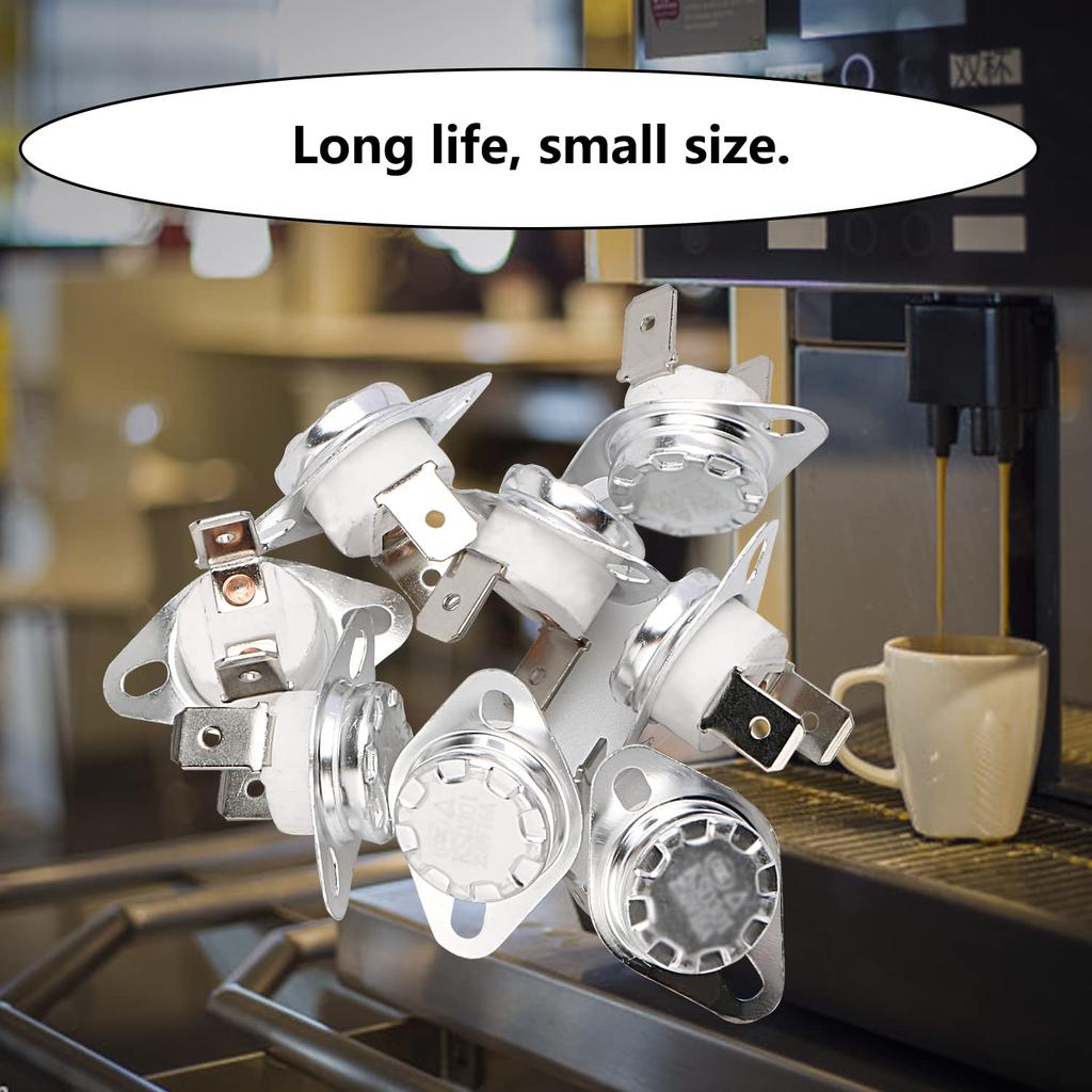 Aopin Thermal Control Switch KSD301 Normally Close NC260 Degree 250V 16A Toast Oven Thermostat Temperature Switch - 4 Degree