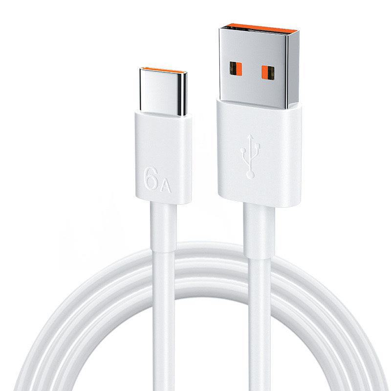 Кабель быстрой зарядки Type-C для телефонов Huawei, Vivo, Xiaomi, Honor. Разработано для высокоскоростной зарядки.